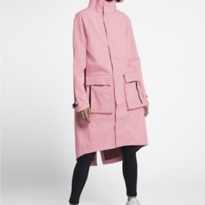 Nike lab City Ready anorak raincoat jacket pink size L